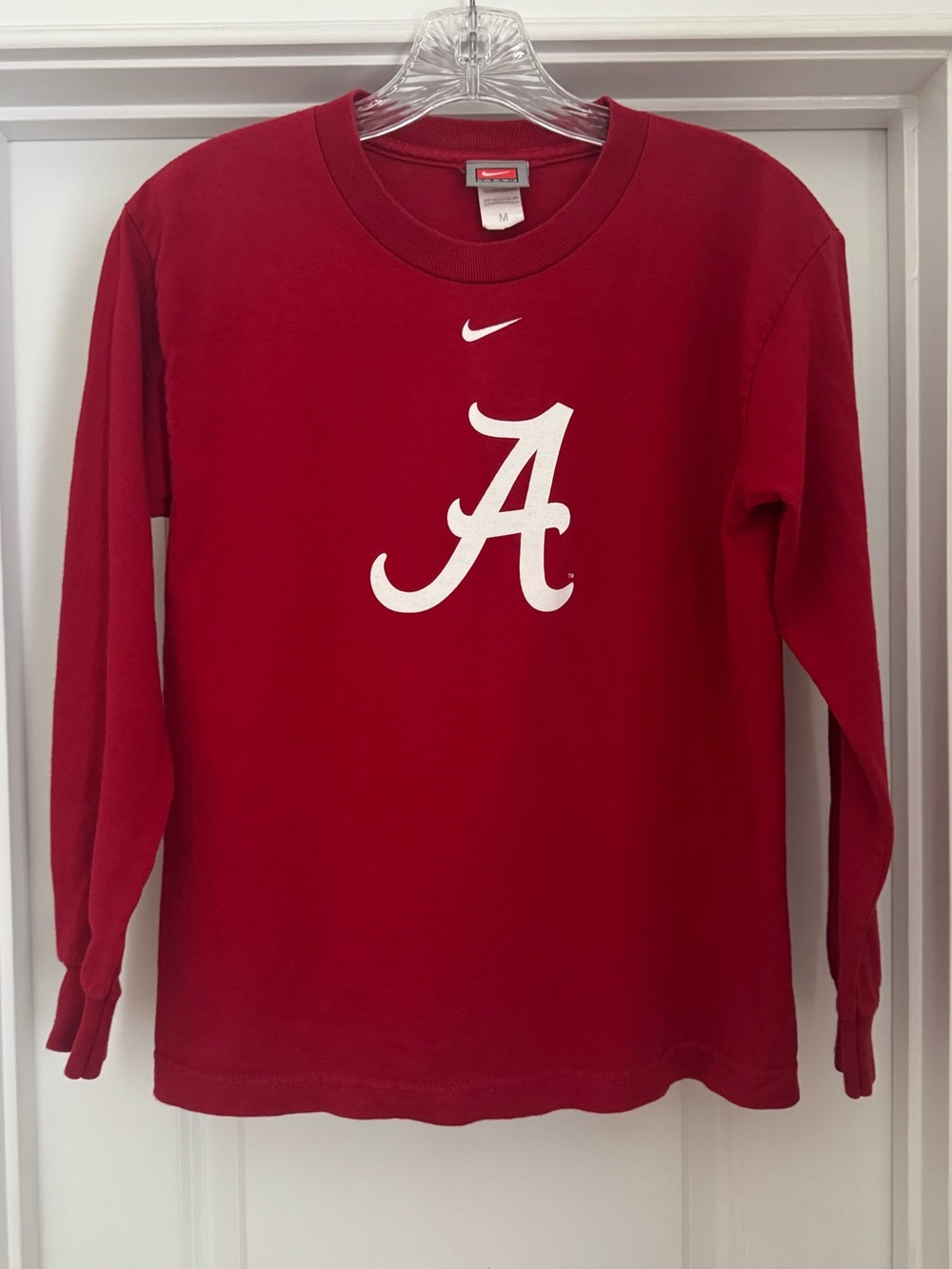 Nike Team Alabama Shirt Size M Crimson Tide L/S Shirt